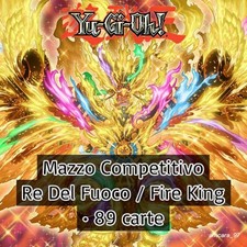 YUGIOH Mazzo Deck RE DEL FUOCO - FIRE KING Competitivo da Torneo NEPHTHYS