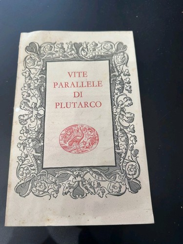 Vite parallele plutarco a - -,