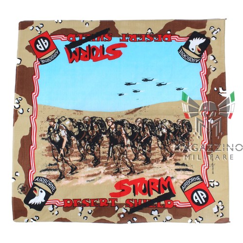Foulard sciarpa militare - militare, 82nd