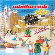 180 MINILUCI BIANCHE CON MOTORE