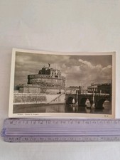 Cartolina Roma Castel S. Angelo Bottega d'Arte Ponte Cavour EL195 *