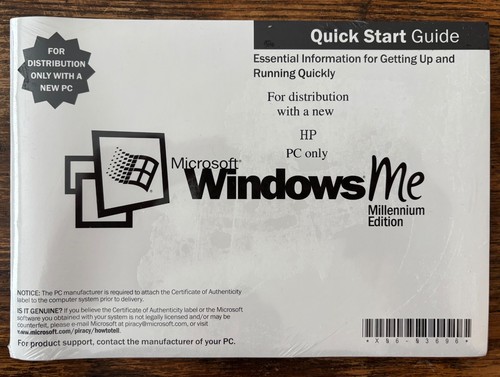 Microsoft windows millenium - microsoft, me