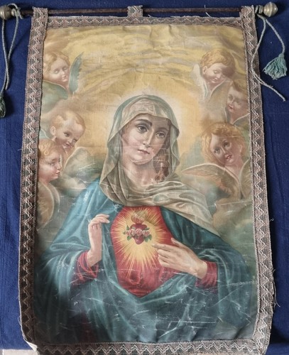 Stendardo antico madonna - antico.,