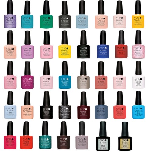 Cnd shellac gel - cnd, uv