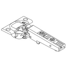 1x IKEA Soft-Closing Hinge