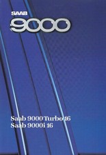 Brochure depliant SAAB 9000