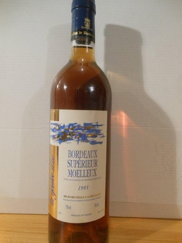 Bordeaux 1993 goulée or - la,