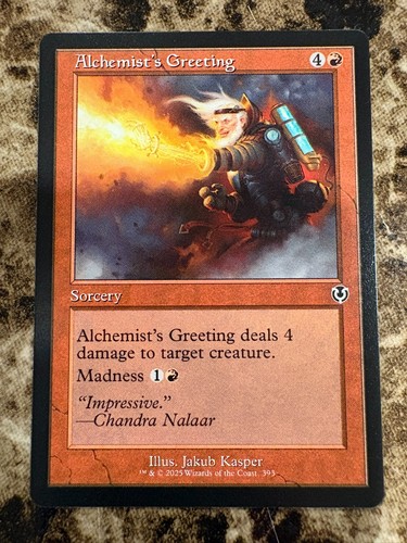 Alchemist greeting magic mtg - greeting,