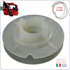 ricambi PULEGGIA di AVVIAMENTO a strappo per motosega 2500 25 cc cinese e alpina