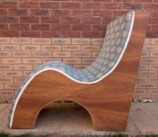 Chaise longue onda scultorea