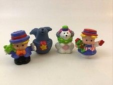 Lotto di 4 figurine circo