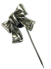 Spilla in Argento 800 Elegante Gioiello di Argenteria artigianale Made In Italy