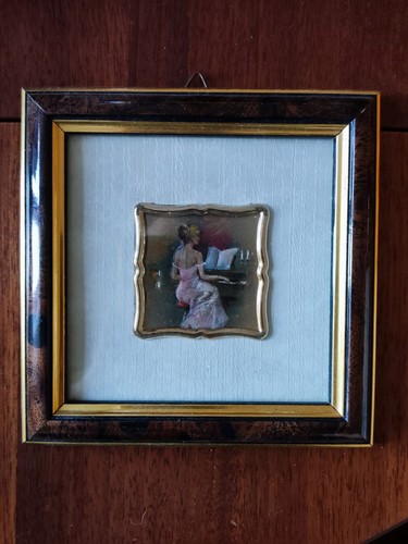 Quadro opera miniatura - in,