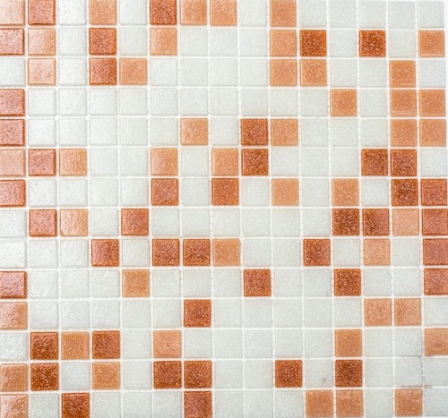 Mosaico piastrella vetro
