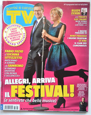 TV Sorrisi e canzoni 6/2013 Sanremo testi Miriam Leone Ruggero Pasquarelli Zeno