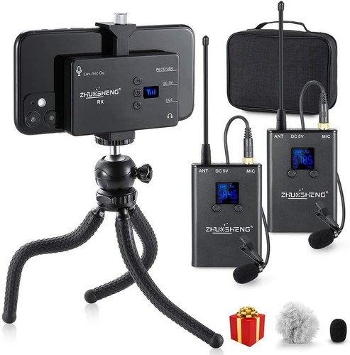 Set microfono doppio wireless - set,