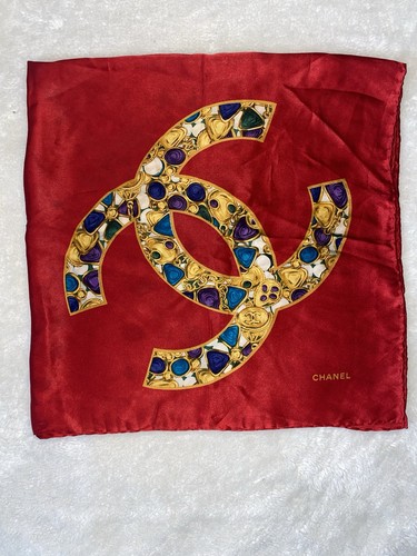 Foulard soie chanel - soie,