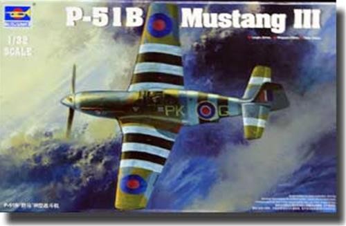 Trumpeter kit raf - 1:32, mustang