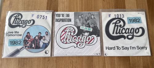 Chicago vinyl singles 1982 - singles,
