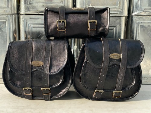Borsa laterale moto pelle - borsa,