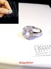 Anello Donna Rod. Oro Bianco