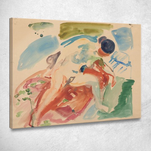 Nudo femminile edvard munch - nudo,