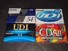 Lotto 4 MAXELL UD1 54 60 64