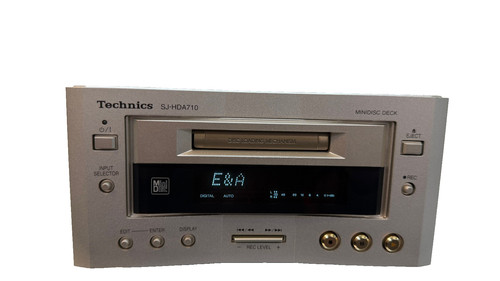 Technics hda710 minidisc - sj-hda710,