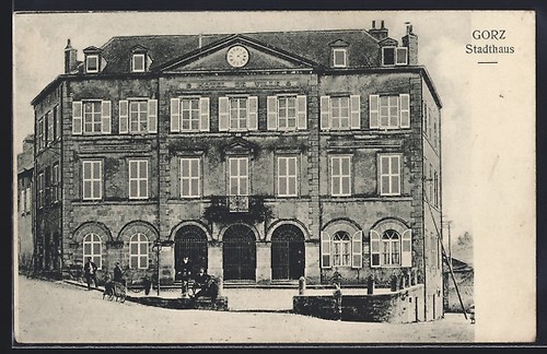 Cpa gorz stadthaus - stadthaus, avec