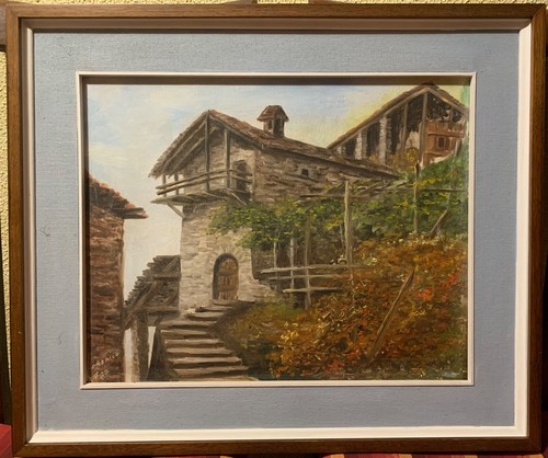 Quadro baita montagna - quadro,