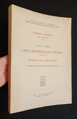 Carta archeologica italia - carta, d'italia