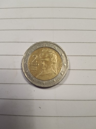 Euro anno 2002 austria - 2,