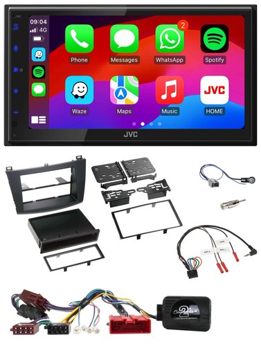 Jvc bluetooth 2din volante dab - bluetooth,