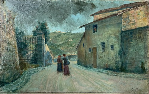 Giovanni lessi olio su - olio,