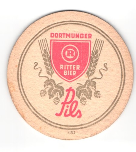Sottobicchiere birra dortmund - sottobicchiere,