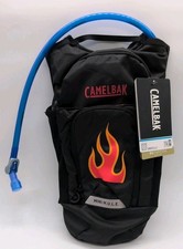 Camelback Mini Mule Idratazione 1,5L Zaino con Vescica Nero con Fiamme Rosse