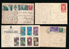 1930/55  ITALIA E COLONIE LOTTO  INTERI POSTALI E BUSTA SOMALIA AFIS  - 738