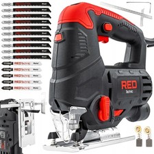 Seghetto Alternativo 1400W con Laser LED Angolo Taglio Regolabile 15 Lame