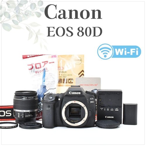 Canon eos 80d - canon, fotocamera