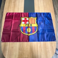 FC Barcelona Crest Bandiera in