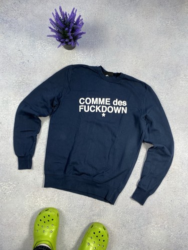 Felpa blu comme des fuckdown - felpa,