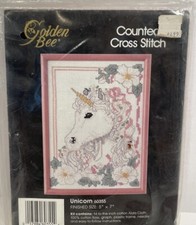 KIT punto croce vintage 1988