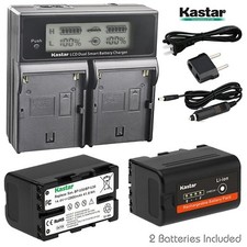 2 x BP-U30 Battery & LCD Dual