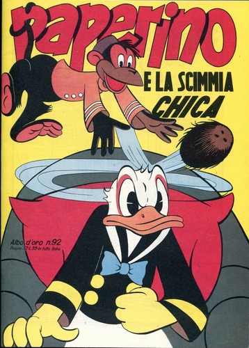 Paperino scimmia chica - e,