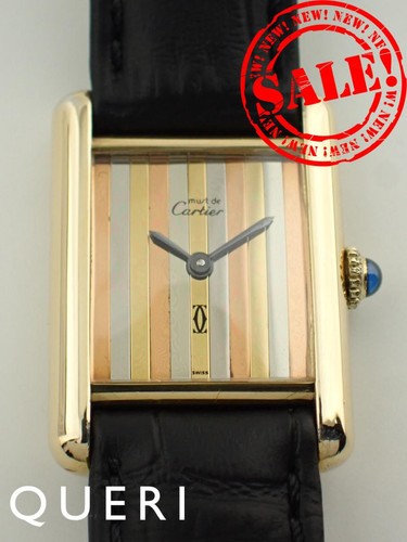 Cartier must tank vintage - cartier,