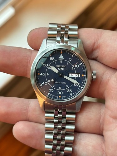 Seiko sport quadrante - 5, blu