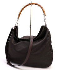 Borsa a tracolla Gucci bambù