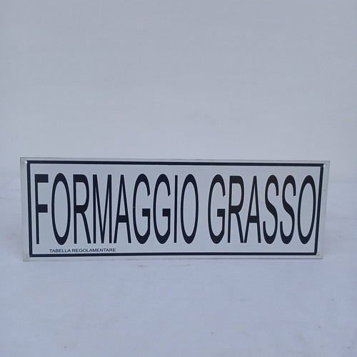 Insegna smaltata serigrafata - insegna,