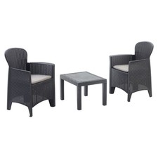 Set 2 poltrone c/cuscini e