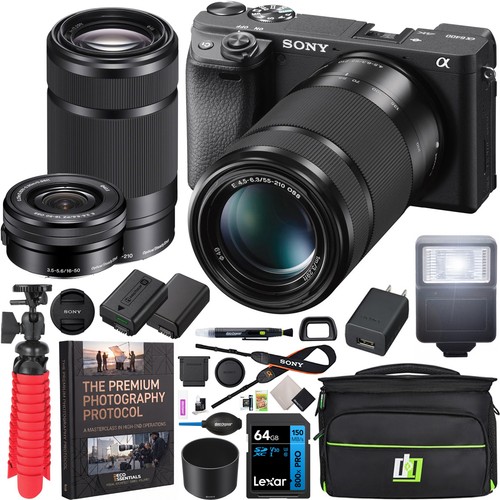 Sony a6400 fotocamera - sony,